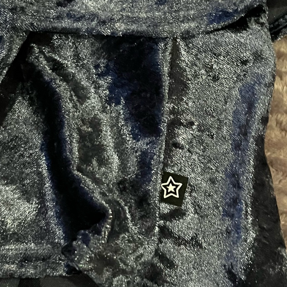 PixieLane Girls' Crushed Night Sky Blue Tiered Skirt Size 8 🤍✨ - Picture 5 of 5